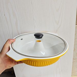 东菱1006蒸水汽锅鸡汽锅蒸汽锅气锅陶瓷带盖电蒸锅双耳蒸隔水炖锅