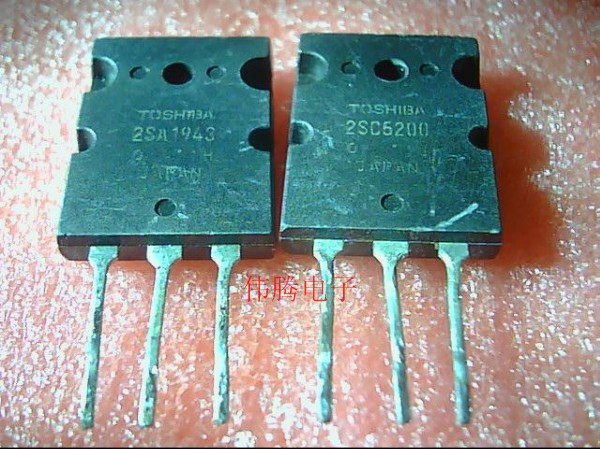 原装进口拆机功放对管 2SA1943 2SC5200 一对4.5元