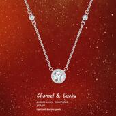 「星点」纯银项链女生轻奢小众高级设计感新款 爆款 锁骨链生日礼物