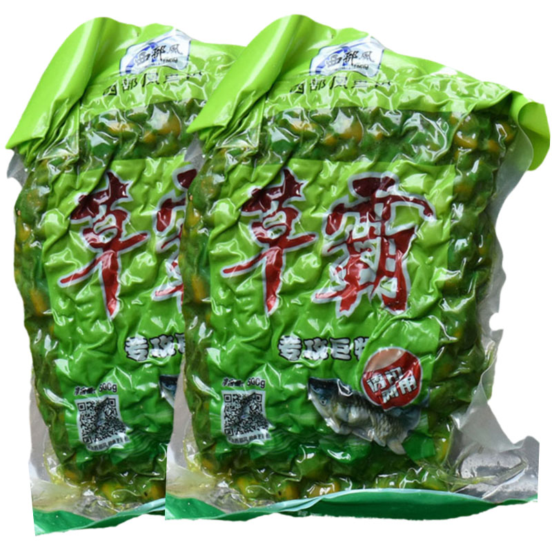 诱钓两页草鱼青鱼窝料饵料西部风