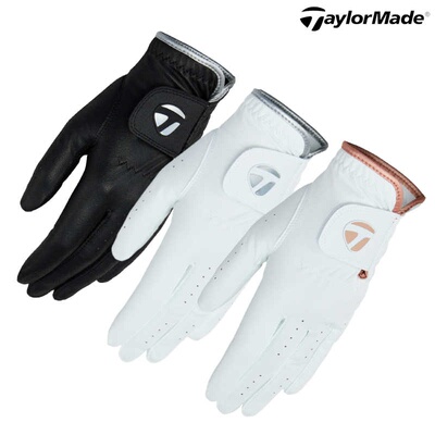 TaylorMade泰勒梅高尔夫女士透气防滑耐磨golf双手一对装手套新款