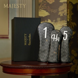 MAJESTY玛嘉斯帝高尔夫杆套联名款一号木球道木铁木杆杆头套帽套