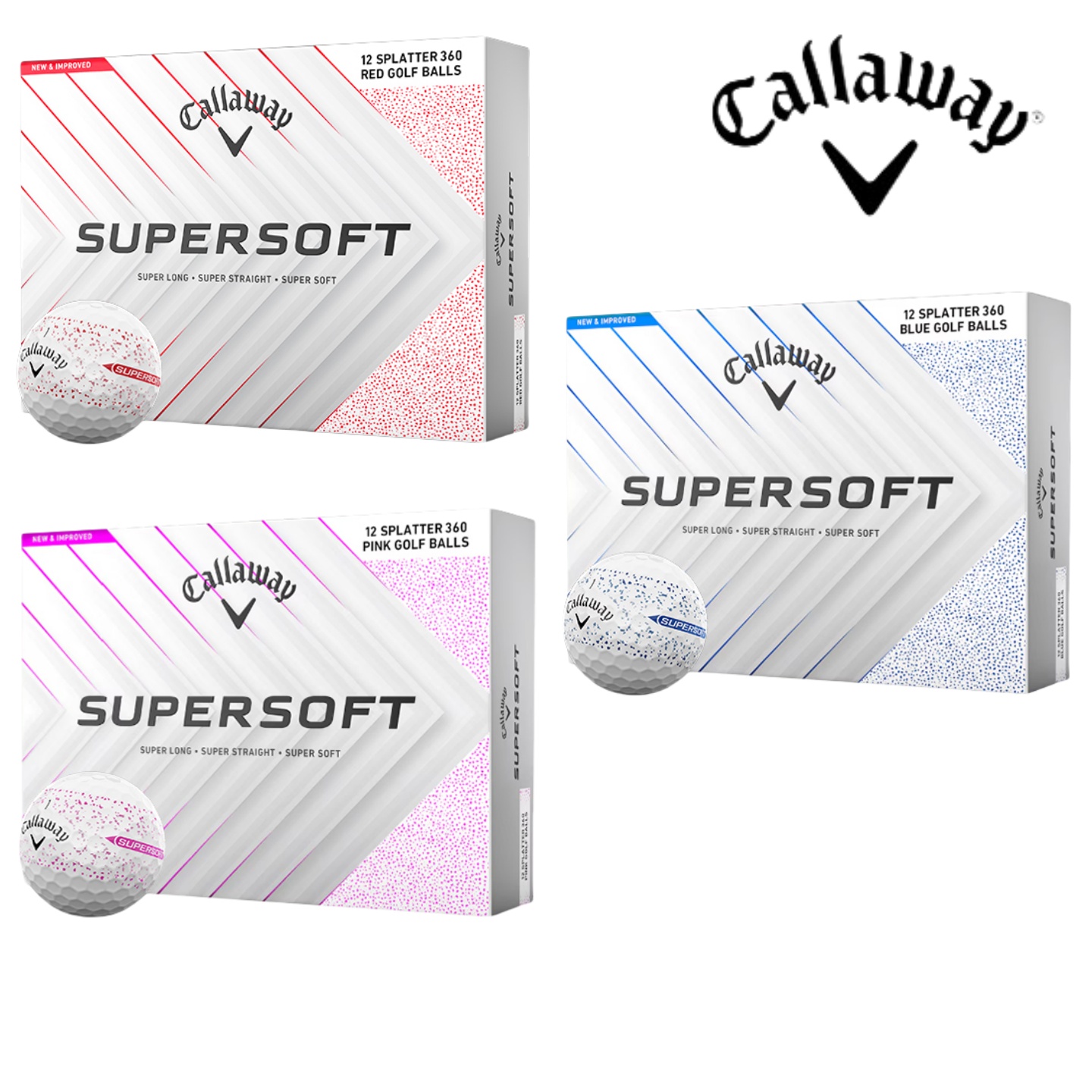Callaway卡拉威高尔夫二层球双层