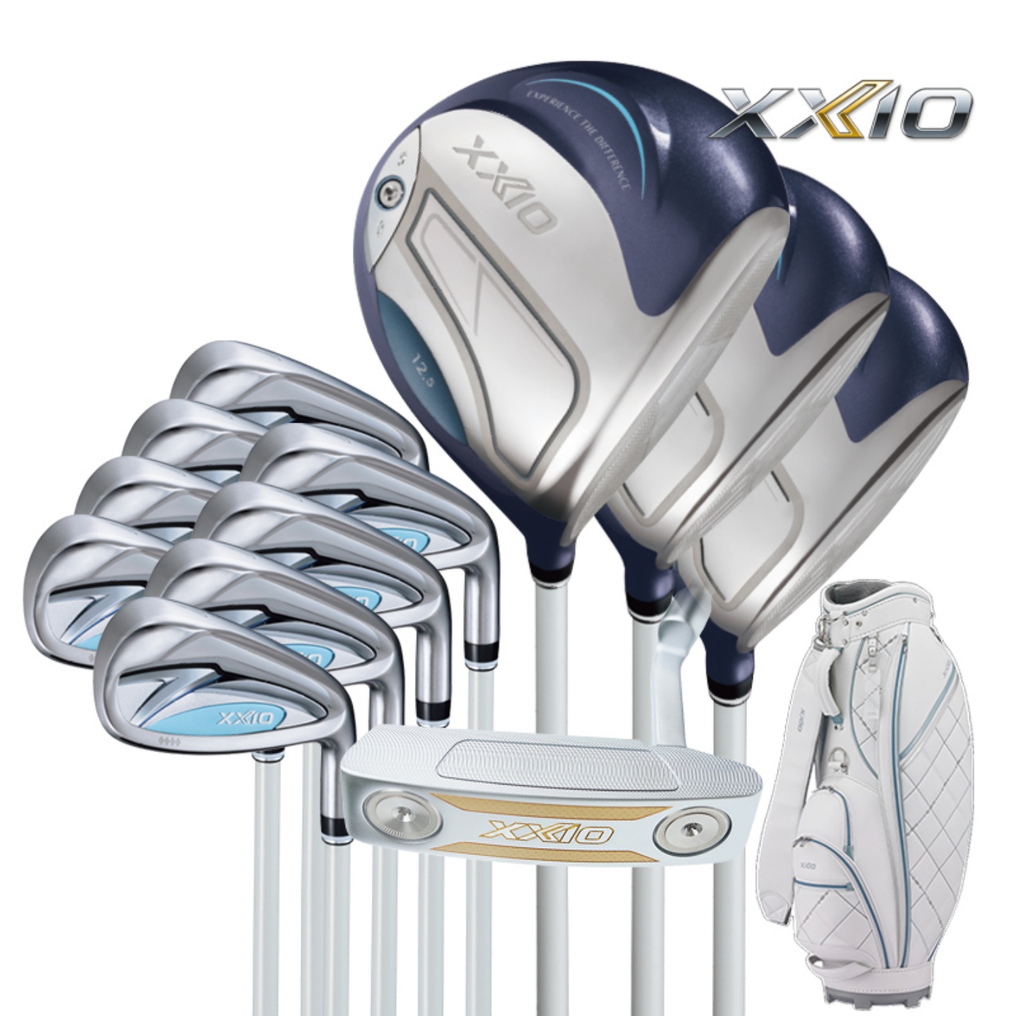 XXIO高尔夫球杆MP1400女士套杆