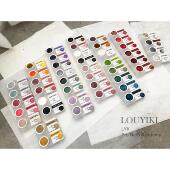 58色实用小套系 LOUYIKI罐装 色胶 赠送一套功能胶 不带色板