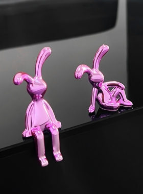 创意紫金色银色装饰摆件