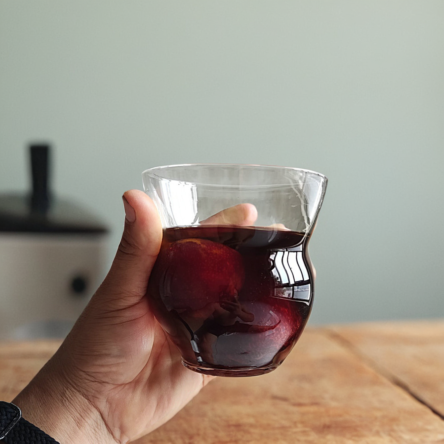 耐热玻璃大容量400ml马克杯嘟杯