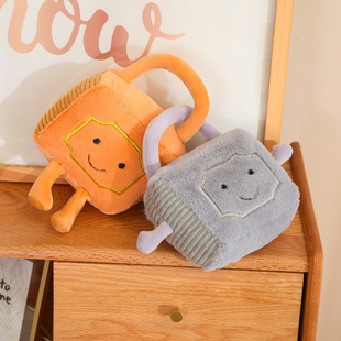 520情人节同心锁一对玩偶可爱情侣公仔趣味摆件新婚礼物拍照道具