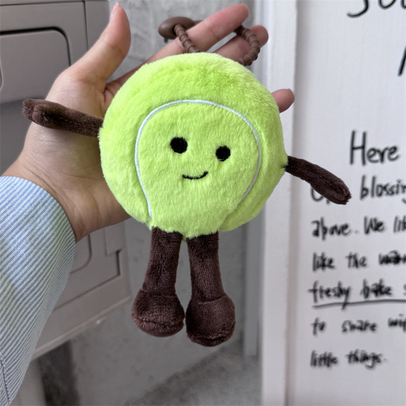 跨境趣味网球运动篮球足球棒球台球零钱包挂件毛绒玩具球类耳机包,玩具/童车/益智/积木/模型,毛绒/玩偶/公仔/布艺类玩具,淘宝优惠券,粉丝福利购,淘宝优惠卷