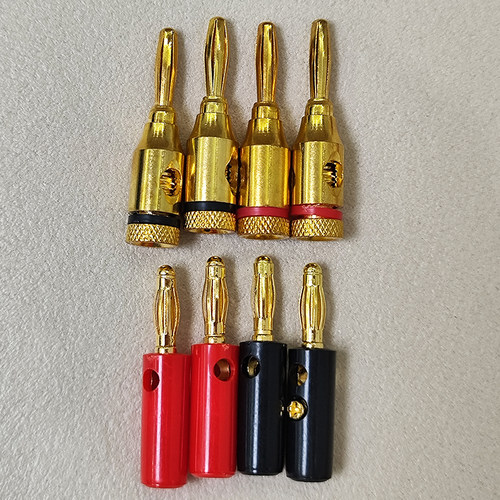 4MM接线插头发烧香蕉灯笼头