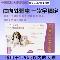 Mỹ Pfizer thú cưng lớn trong thuốc tẩy giun in vitro giọt chó con mèo nhảy mites chó mèo thuốc Teddy - Cat / Dog Medical Supplies xilanh tiêm
