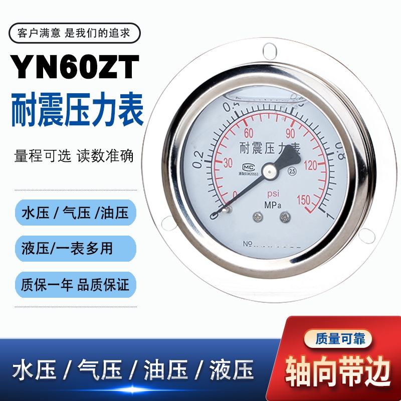 耐震YN60ZT充油标准螺纹轴向带