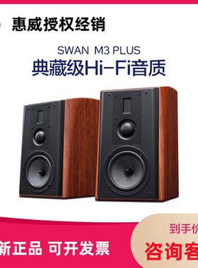 惠威实木发烧HIFI书架音箱三分频