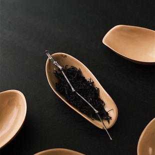 不亦室葫芦皮大漆茶匙茶勺茶铲茶具茶道零配茶则