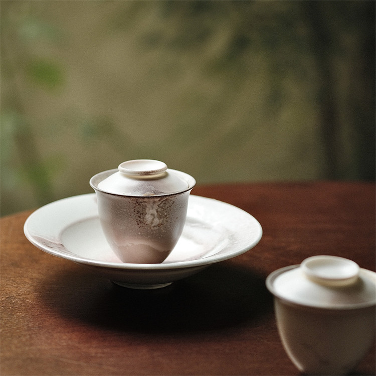 不亦室 耿道锦 瓷泥手作柴烧系列 主泡器 茶杯 公道 茶道零配