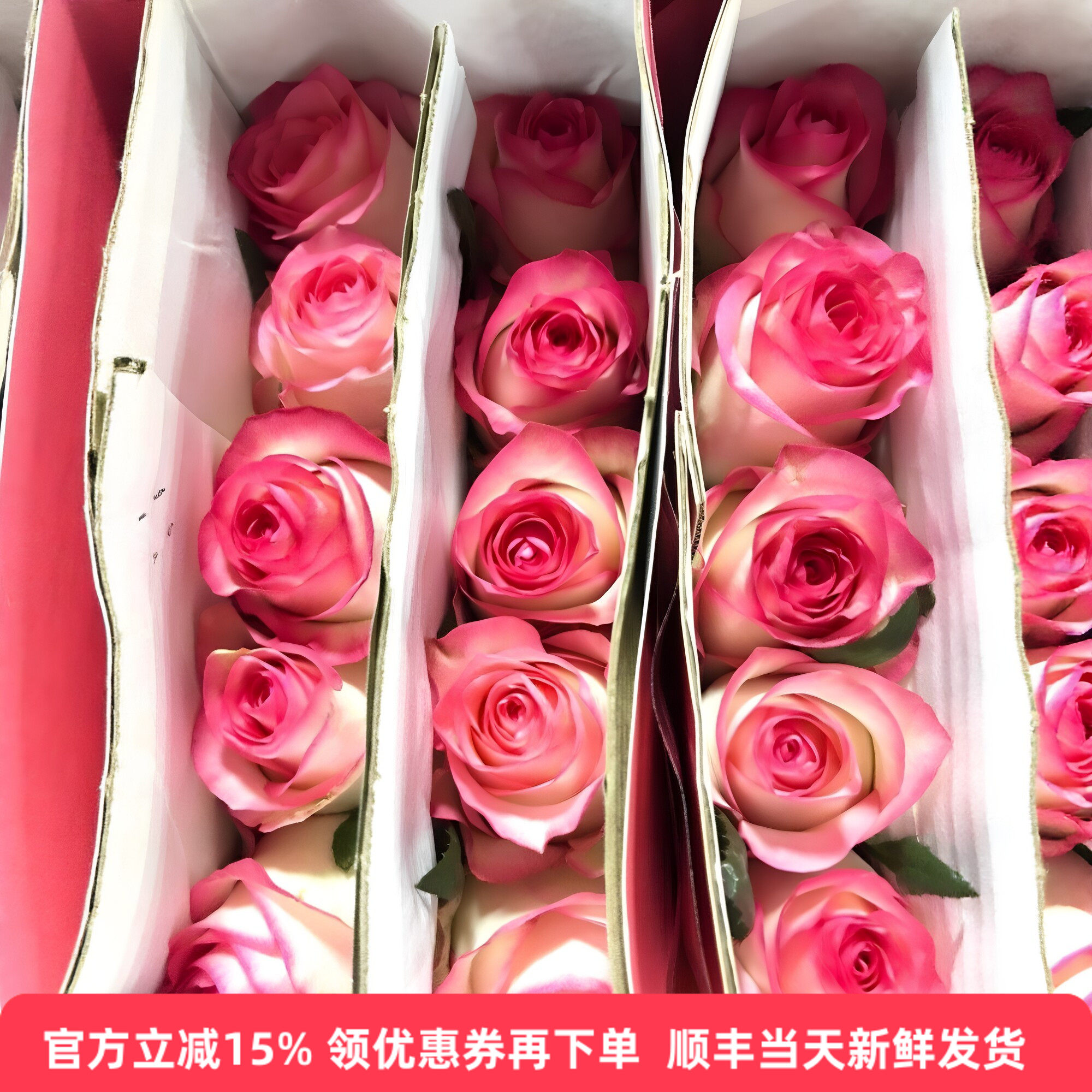 北京同城玫瑰鲜切花七夕情人节