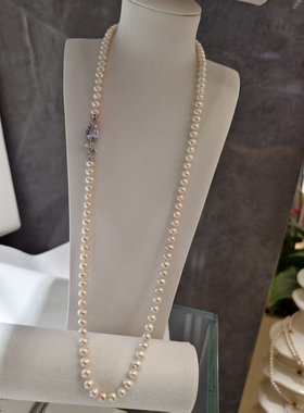 【大美唤推荐】新货极光无核珍珠项链SA2000