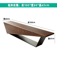 Сосновая скамья