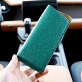 ins真皮眼镜盒 文艺近视镜保护套简约眼镜包墨镜便携收纳袋套男女