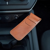 高级简约时尚 眼镜皮袋简约眼镜皮套太阳镜近视镜包 PU皮质便捷式