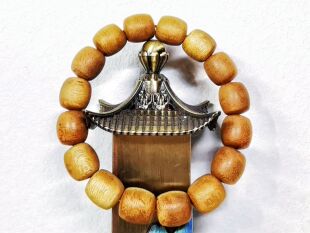 惠安系柬埔寨菩萨奇 单圈桶珠沉香 天然野 12mm+ 花香 供佛