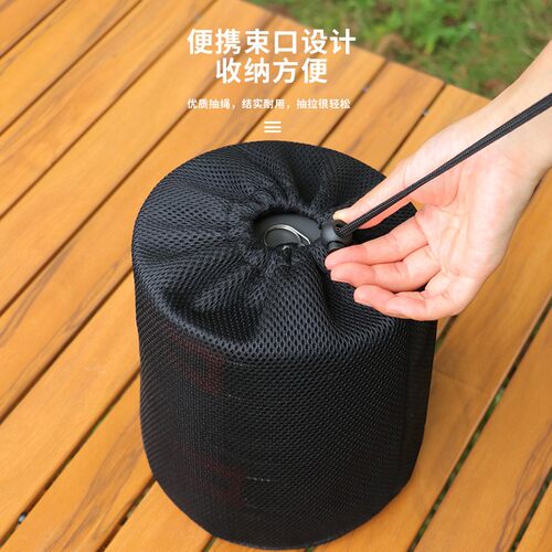 餐具收纳袋锅防撞网纱圆袋收纳袋