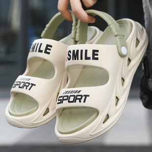 2026新款夏季男士拖鞋户外沙滩EVA防滑运动外穿可开车凉鞋两用