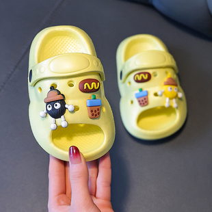 2026新款EVA拖鞋踩屎感女款夏季卡通可爱防滑室内洗澡厚底拖鞋宝