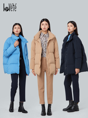 Lovete夏梵冬季新款鹅绒羽绒服