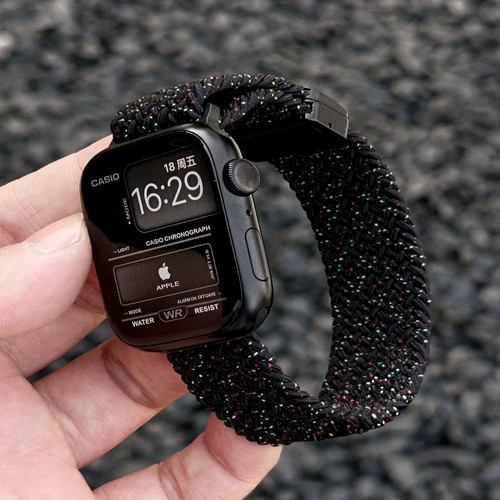 AppleWatch编织尼龙磁吸表带
