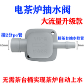 净水器连接茶台茶几软管转接头减压阀茶吧机茶炉烧水壶负压抽水阀