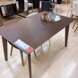 Ikea Homency Poicking Tabi Dining Table 6 -Pperson Table Небольшой квадратный стол с твердым деревом Стол Западный обеденный стол простой обеденный стол