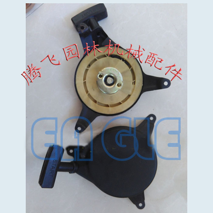 草坪机启动总成适用于195启动器 科勒沃德割草机启动拉盘图片