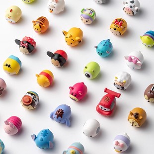 迪士尼松松系列叠叠乐萌粒小号公仔玩具总动员正版手办生肖小摆件