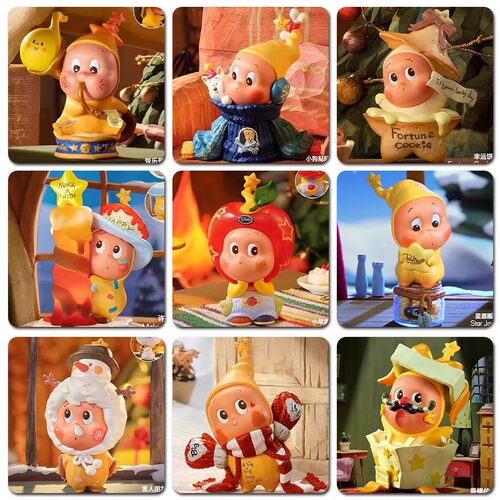 泡泡玛特星星人潮玩二代盲盒