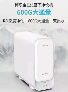 博乐宝厨房净水器反渗透净饮一体机厨下家用净水器E23
