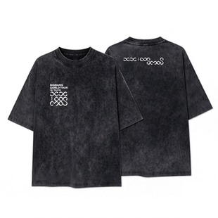 DG权志龙Bigbang全球巡演paris taipei应援服钢琴键短袖T恤卫衣