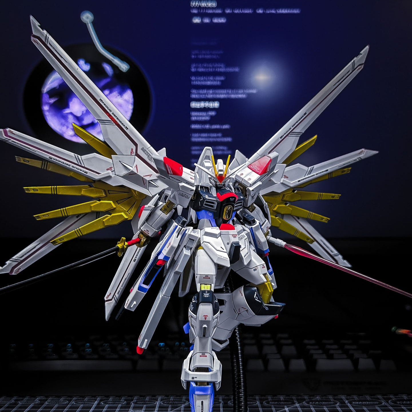 【免拼装成品】星峰社玄风模型HG非凡强袭自由1/144高达模型玩具