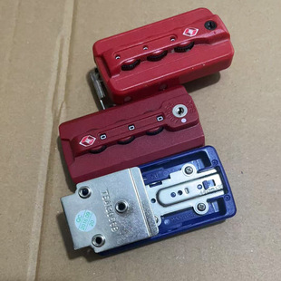 拉杆箱配件行李箱TSA海关密码锁铝框箱安全锁扣旅行箱锁具007