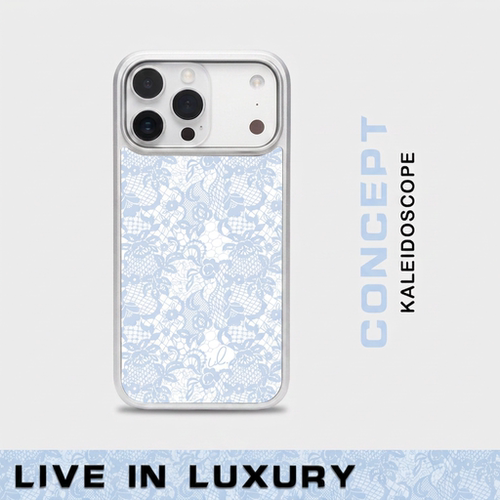 冰蓝织梦 LIL适用苹果华为小米手机壳iPhone17promax新款16磨砂15ins超薄14文艺复古蕾丝磨砂少女电镀防摔