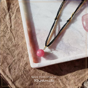 【1月NEW】灵珠系列 蔷薇辉石 唤醒爱的魅力 项链手链两用可调节