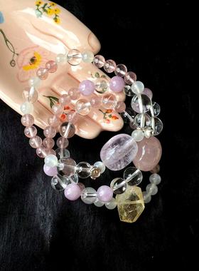 天然神谕手链水晶转运珠