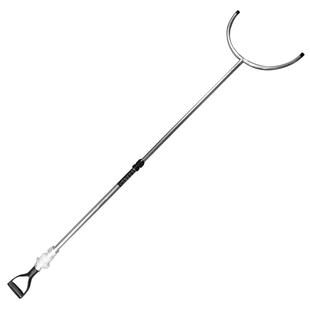 OST伸缩防暴钢叉不锈钢防爆钢叉 校园安保用品保安防卫防暴器材