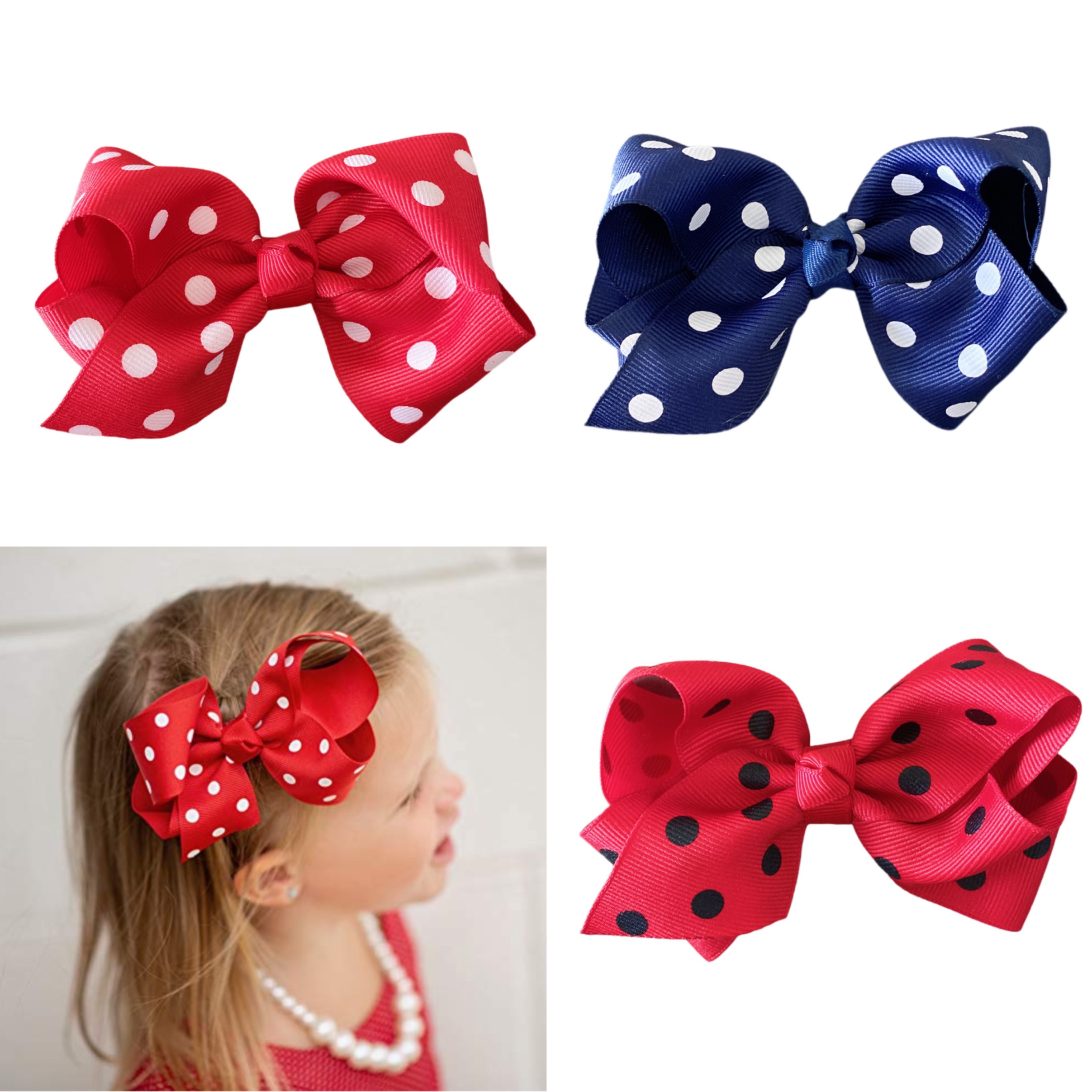 立体女孩欧美儿童发夹饰品外贸