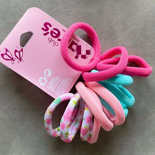 粉色女童配饰发圈头绳