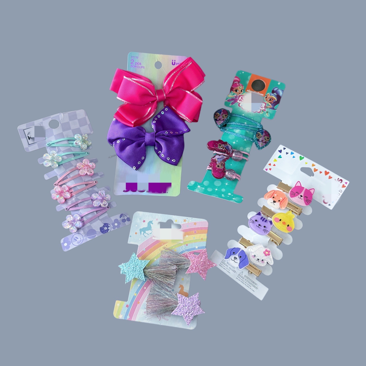 外贸女孩欧美儿童可爱发卡饰品