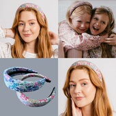 官网25欧liberty碎花发箍头箍发圈甜美秀气女士发饰头饰亲子饰品