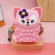 Pink Little Flower Beibeel Press Bag