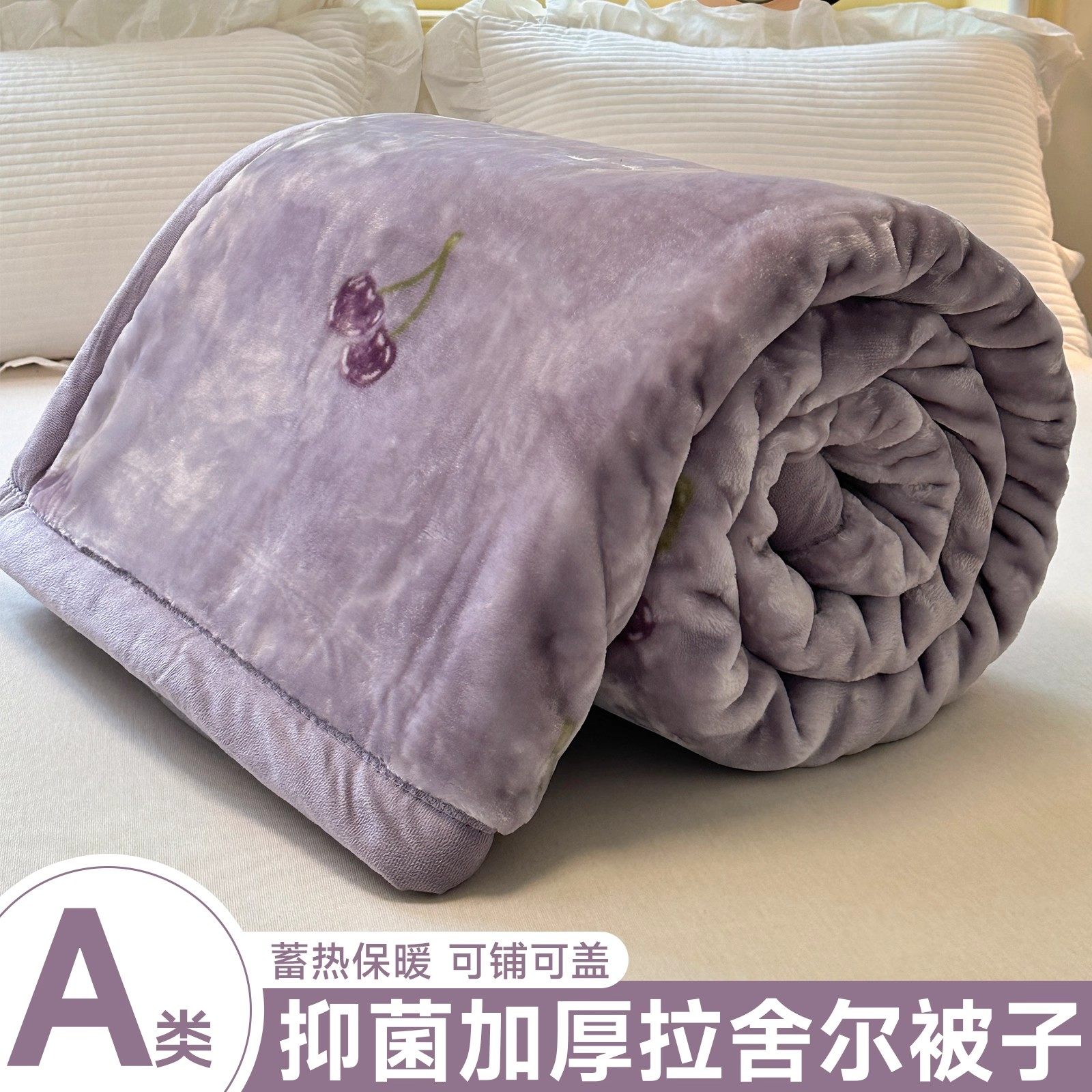 冬季拉舍尔毛毯被子冬被绒毯加厚保暖牛奶绒珊瑚绒宿舍盖毯被午睡
