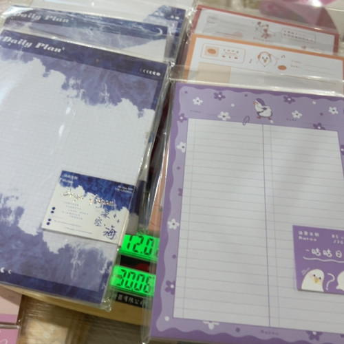 8本B5加厚拍纸本